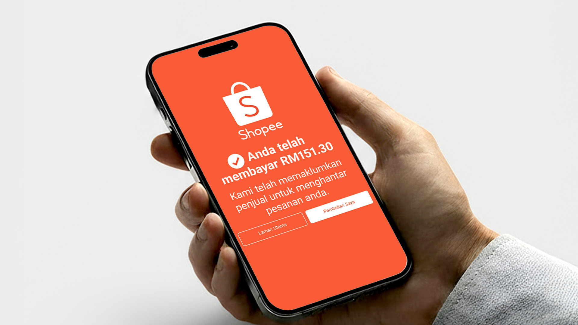 Bayar dengan lancar di Shopee